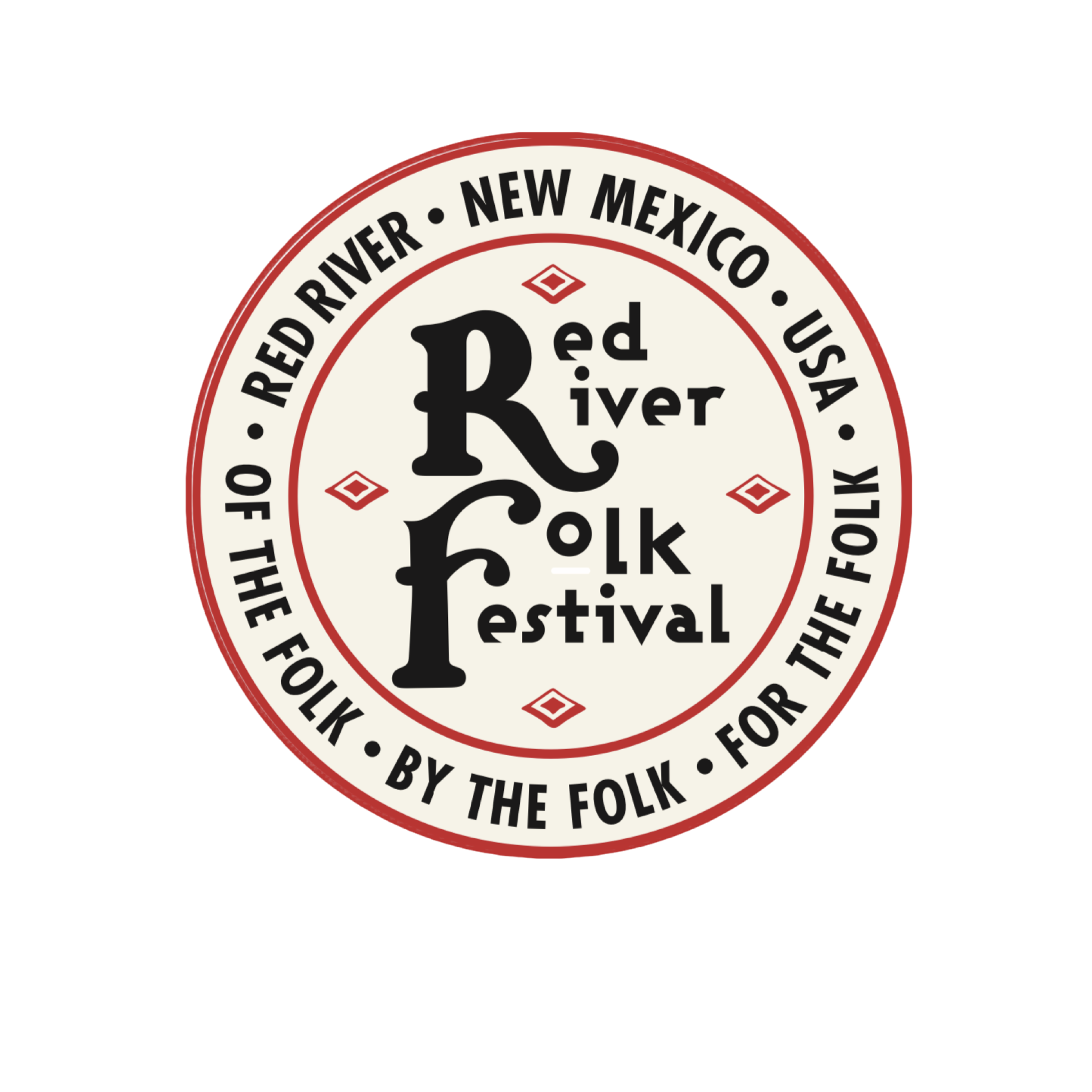 Red River Folk Festival White Button